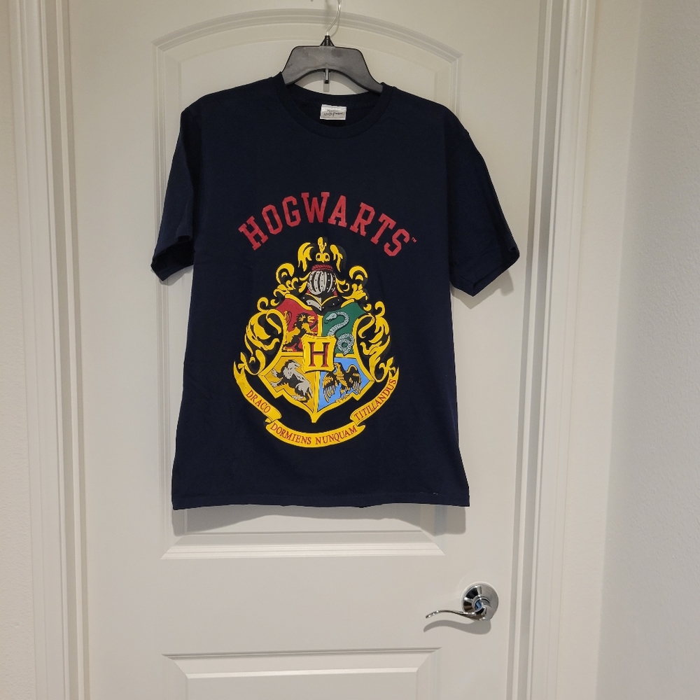 Harry Potter Hogwarts  Draco Men's Vintage T Shirt Medium  #157
